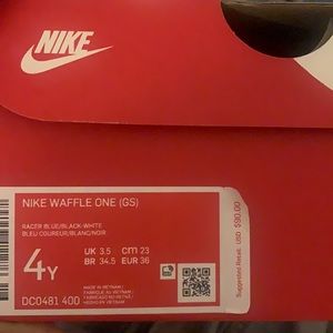 Grade school waffle Nike